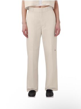 NWT Dickies Women Size 4/27 Regular Straight Leg Khaki Pants